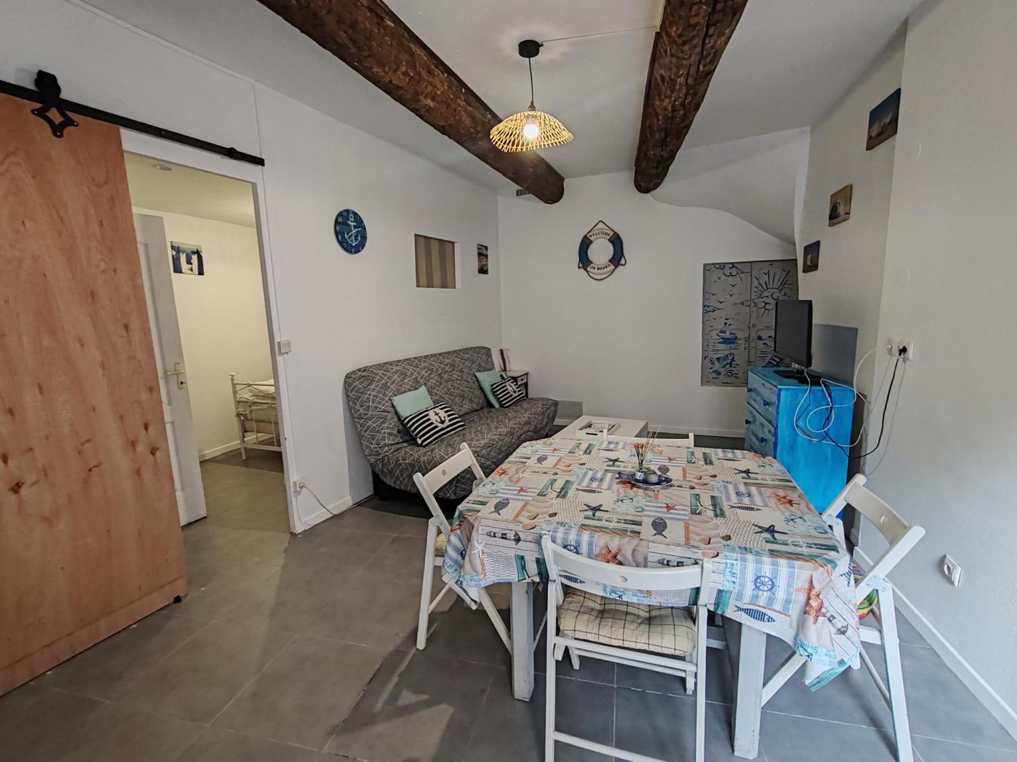 마르세이앙 Joli T2 Ambiance Nautique Climatise Et Bien Situe 아파트 외부 사진